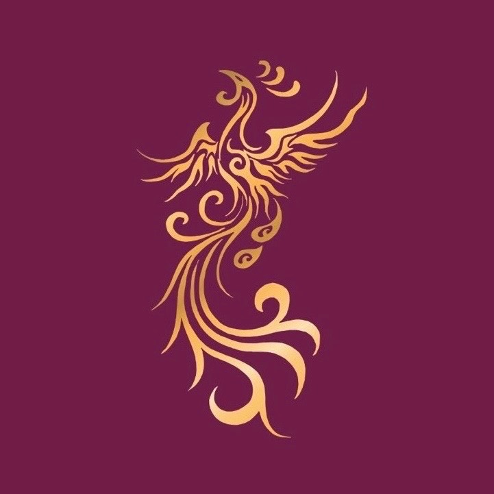 嬴氏美金鳳凰標誌 Ravi Charming logo